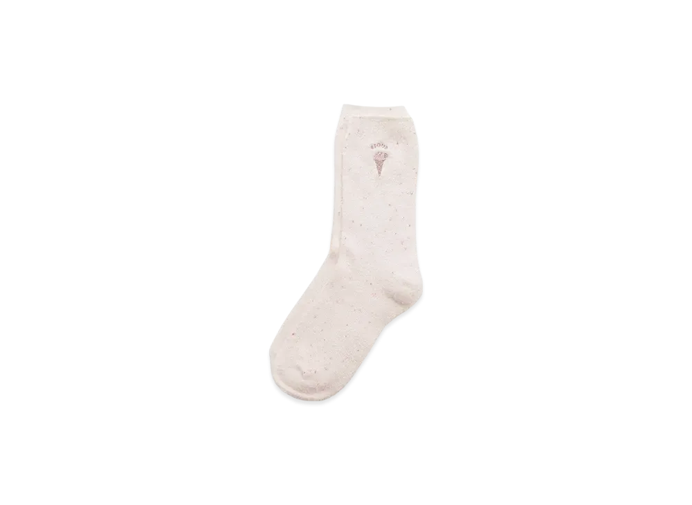 GELATO PIQUE Ice Embroidery Socks "Pink"