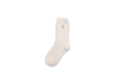 GELATO PIQUE Ice Embroidery Socks "Pink"