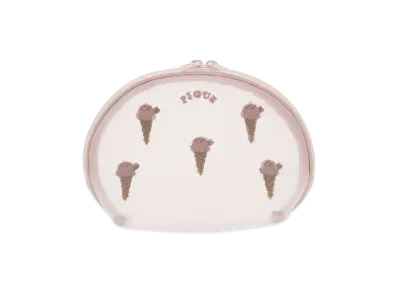 GELATO PIQUE Ice Embroidery Pouch "Pink"