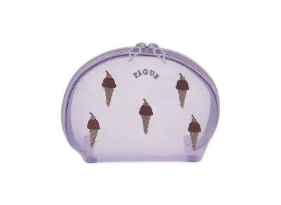 GELATO PIQUE Ice Embroidery Pouch "Lavender"