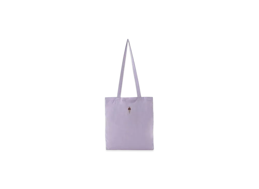 GELATO PIQUE One Point Embroidery Tote Bag "Lavender"