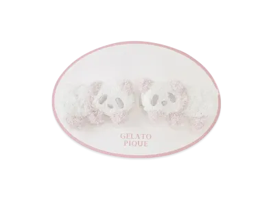 GELATO PIQUE Panda Hair Clip Set "Pink"