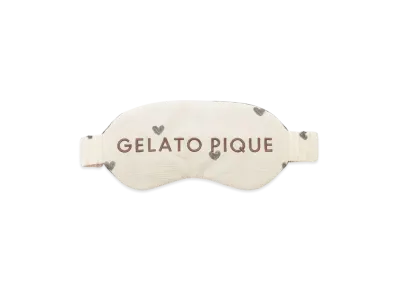 GELATO PIQUE Sleep Variation Print Eye Mask "Ivory"