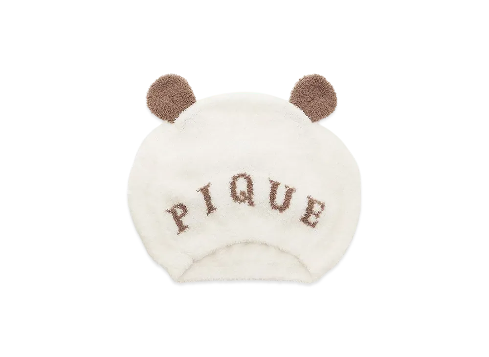 GELATO PIQUE Sleep Panda Jacquard Water Absorption Cap "Off White"