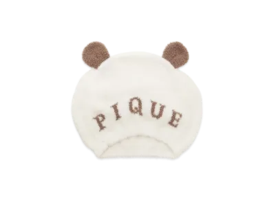 GELATO PIQUE Sleep Panda Jacquard Water Absorption Cap "Off White"