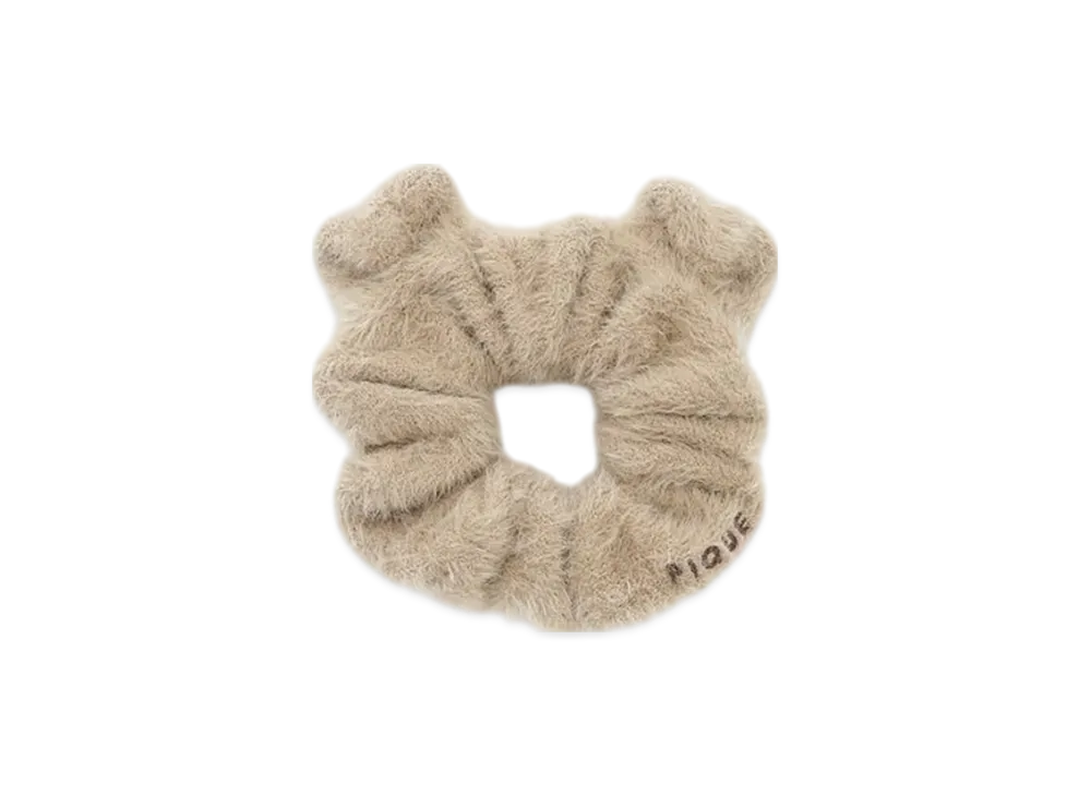 GELATO PIQUE Cat Scrunchie "Beige"