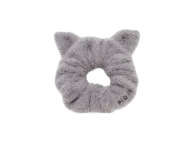 GELATO PIQUE Cat Scrunchie "Gray"