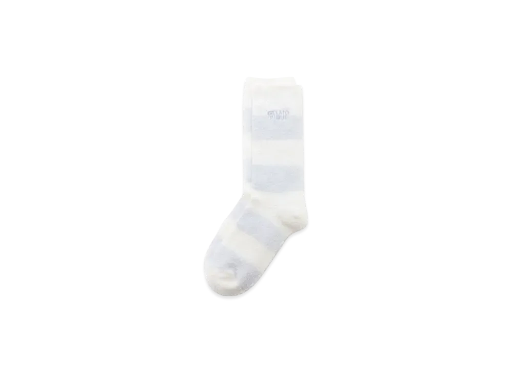 GELATO PIQUE Smoothie 2 Border Socks "Blue"
