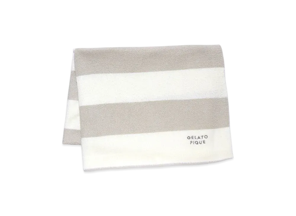 GELATO PIQUE Smoothie 2 Border Blanket "Light Gray"