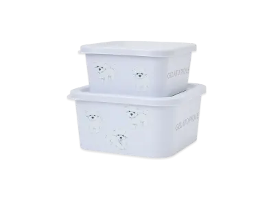 GELATO PIQUE 3 Pattern Tupperware "Blue"