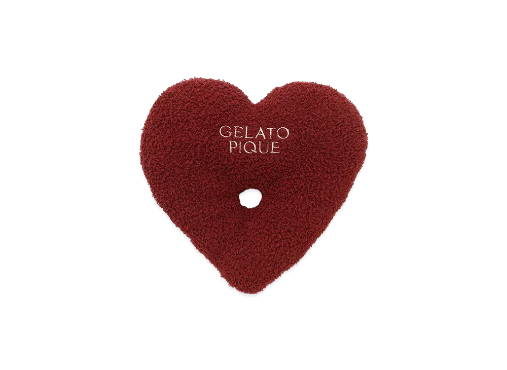 GELATO PIQUE Baby Moko Heart Scrunchie "Red"