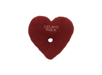 GELATO PIQUE Baby Moko Heart Scrunchie "Red"