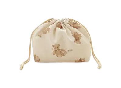 GELATO PIQUE Kids Drawstring Bag M "Ivory"