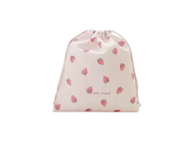 GELATO PIQUE Kids Drawstring Bag L "Pink"