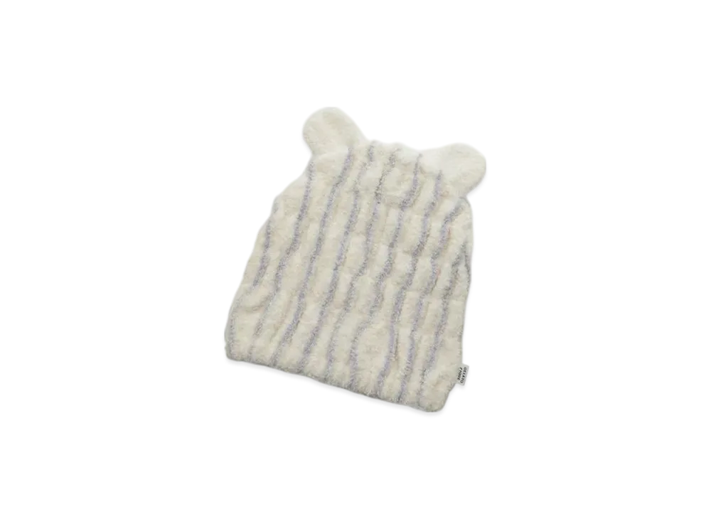 GELATO PIQUE Bear Stripe Hair Cap "Off White"