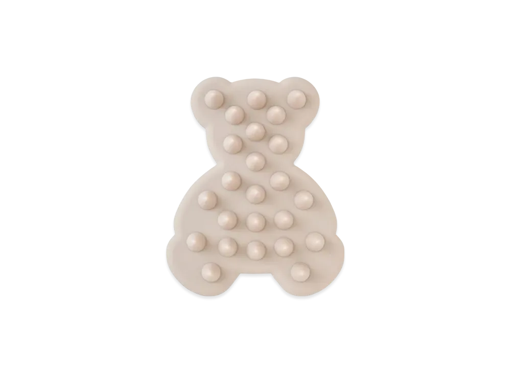 GELATO PIQUE Bear Shampoo Brush "Beige"