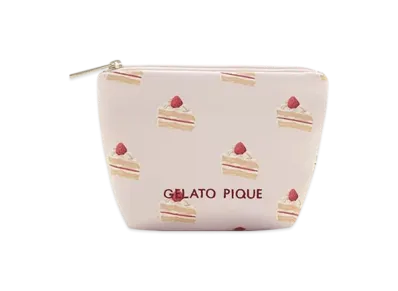 GELATO PIQUE Cake All Pattern Tissue Pouch "Pink"