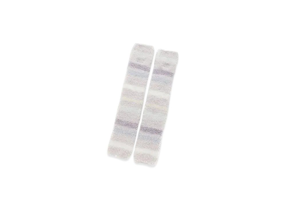 GELATO PIQUE Gelato Random Border Leg Warmers "Lavender"