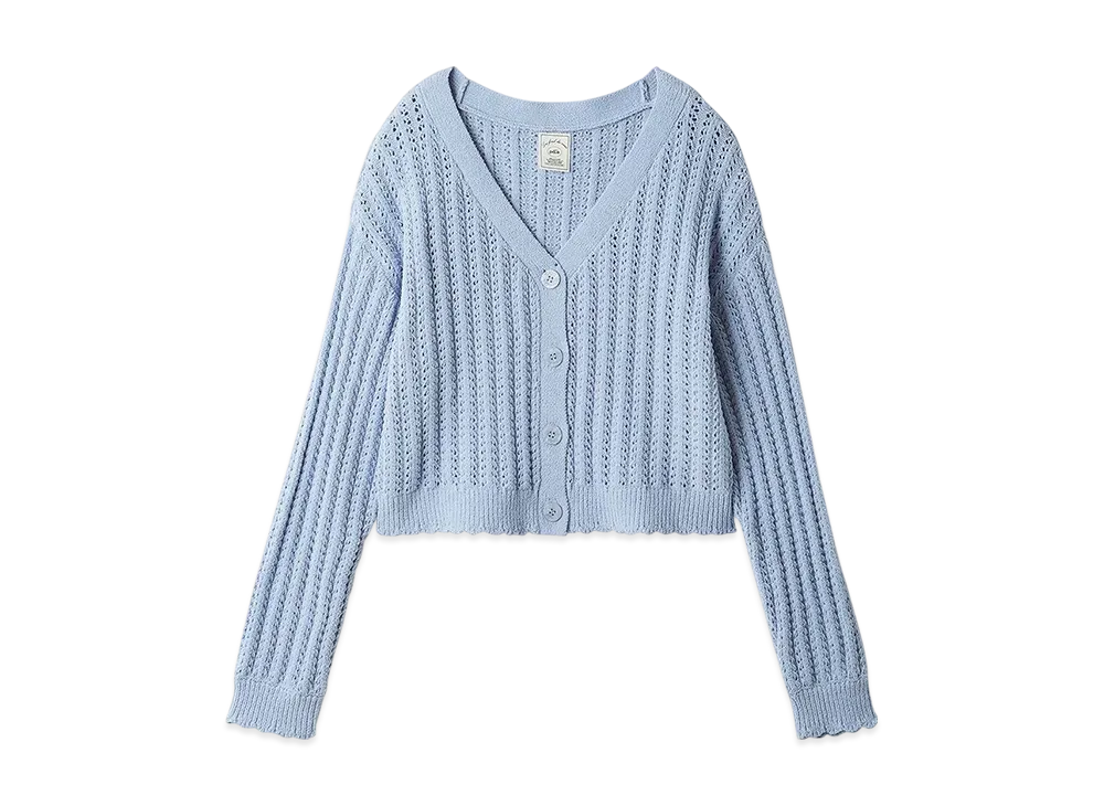 GELATO PIQUE Crochet Cardigan "Blue"