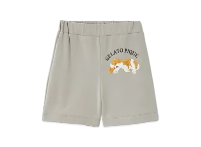 GELATO PIQUE Baby Sleeping Dog Shorts "Gray"