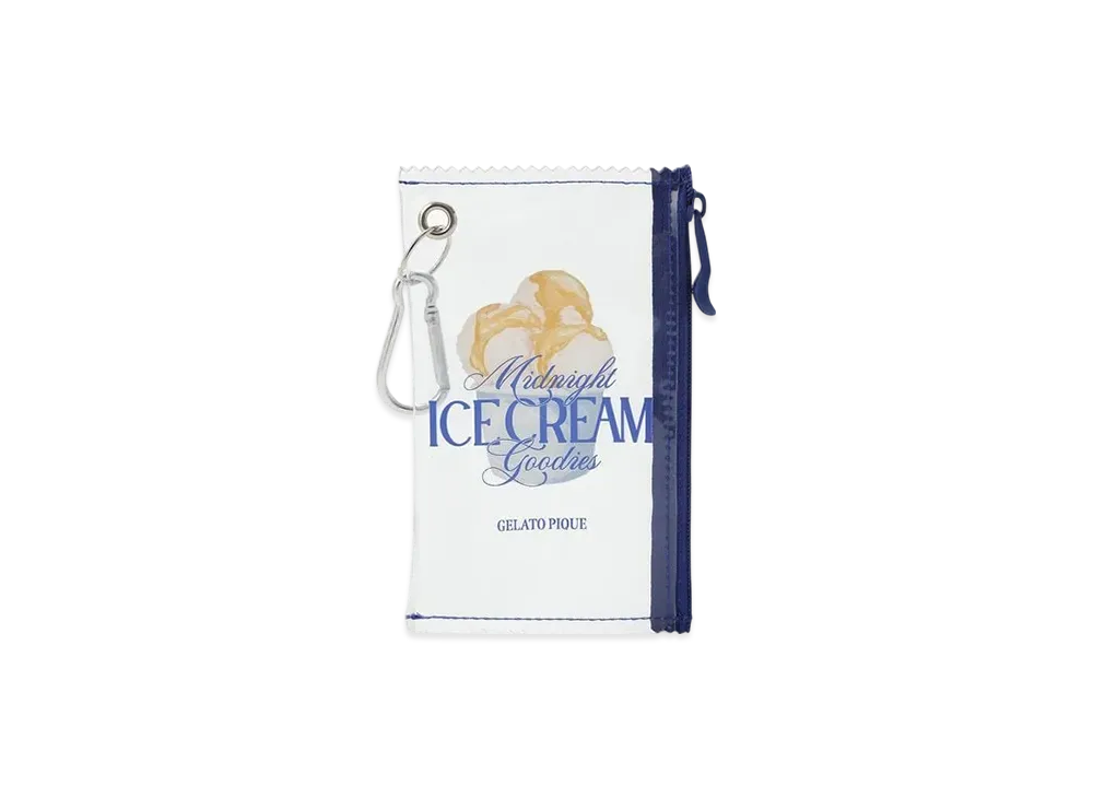 GELATO PIQUE Cool Collection Ice PVC Mini Pouch "Blue"