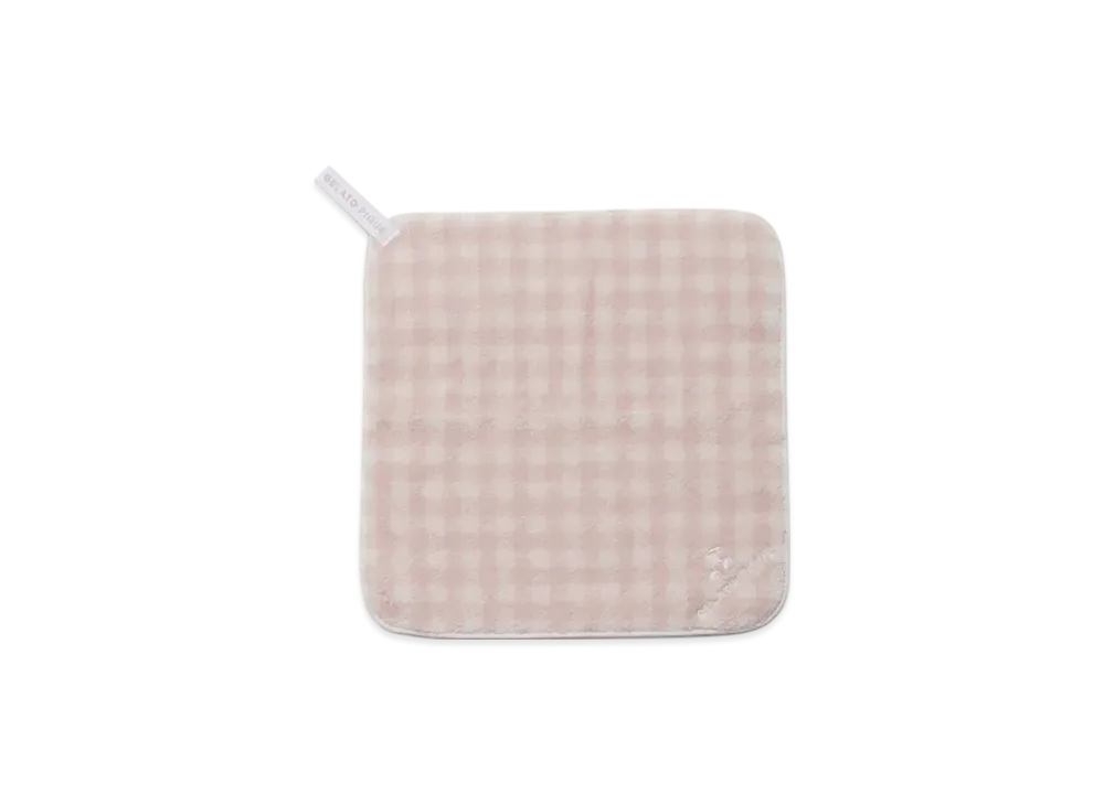 GELATO PIQUE Gingham Check Looped Towel "Pink"
