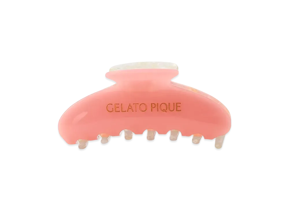 GELATO PIQUE Logo Hair Clip "Coral"