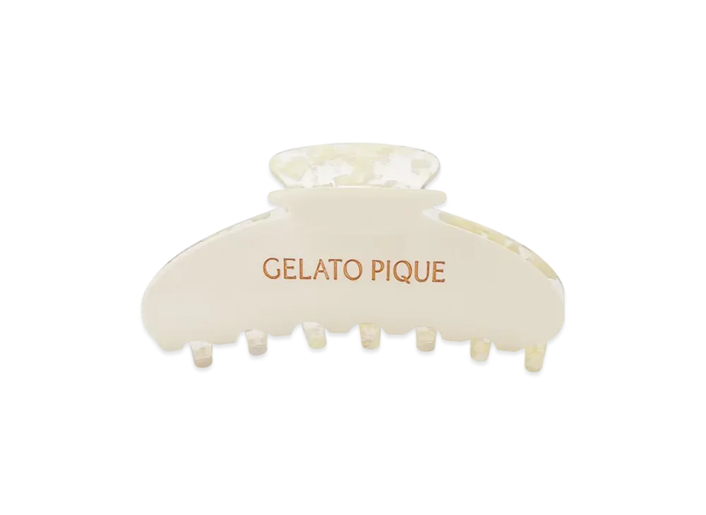 GELATO PIQUE Logo Hair Clip "Cream"