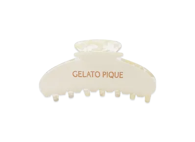 GELATO PIQUE Logo Hair Clip "Cream"