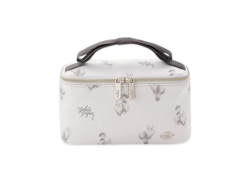 GELATO PIQUE Catall Pattern Vanity Pouch 