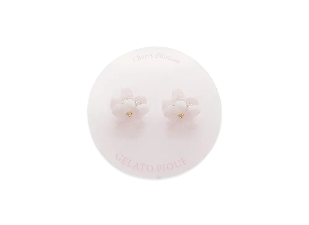 GELATO PIQUE Spring Sakura Mini Hair Clip Set "Pink"