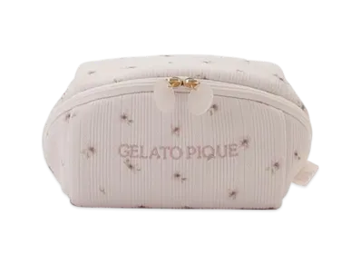 GELATO PIQUE Spring Sakura Pattern Pouch "Pink"