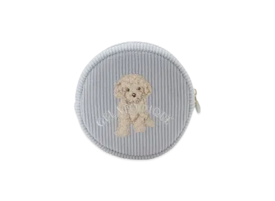 GELATO PIQUE Toy Poodle Rib Pouch "Blue"