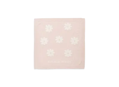 GELATO PIQUE Kids Daisy Jacquard Blanket "Pink"