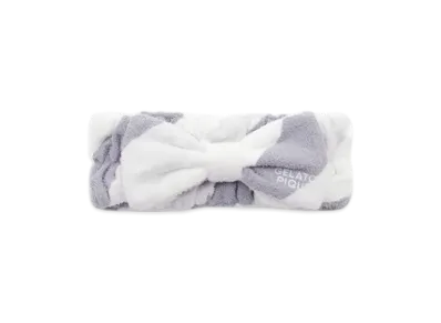 GELATO PIQUE Washable Smoothie Border Hairband "Navy"