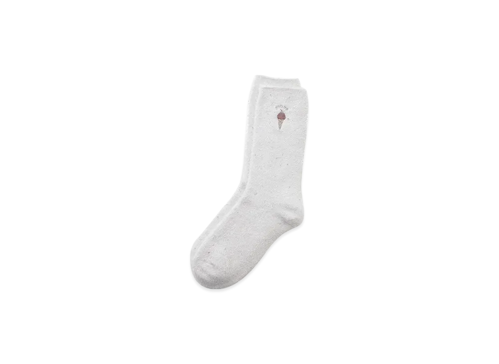 GELATO PIQUE Ice Embroidery Socks "Lavender"