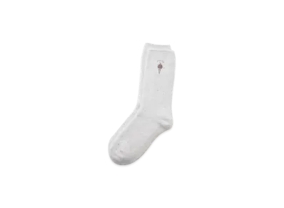 GELATO PIQUE Ice Embroidery Socks "Lavender"