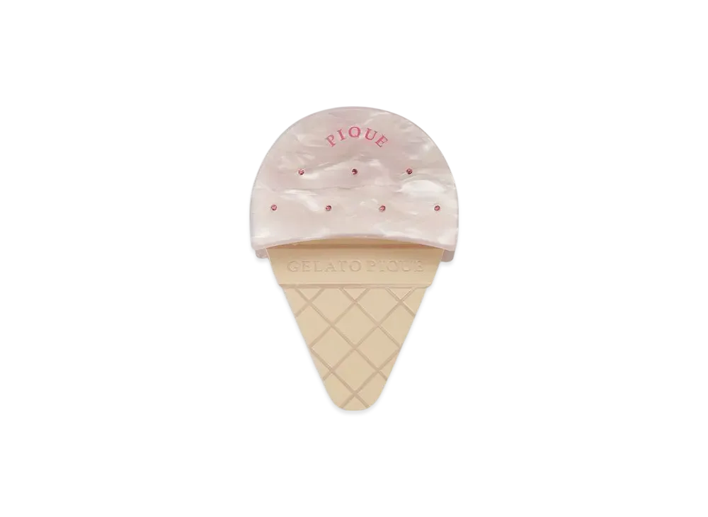 GELATO PIQUE Jeweled Hair Clip "Pink"