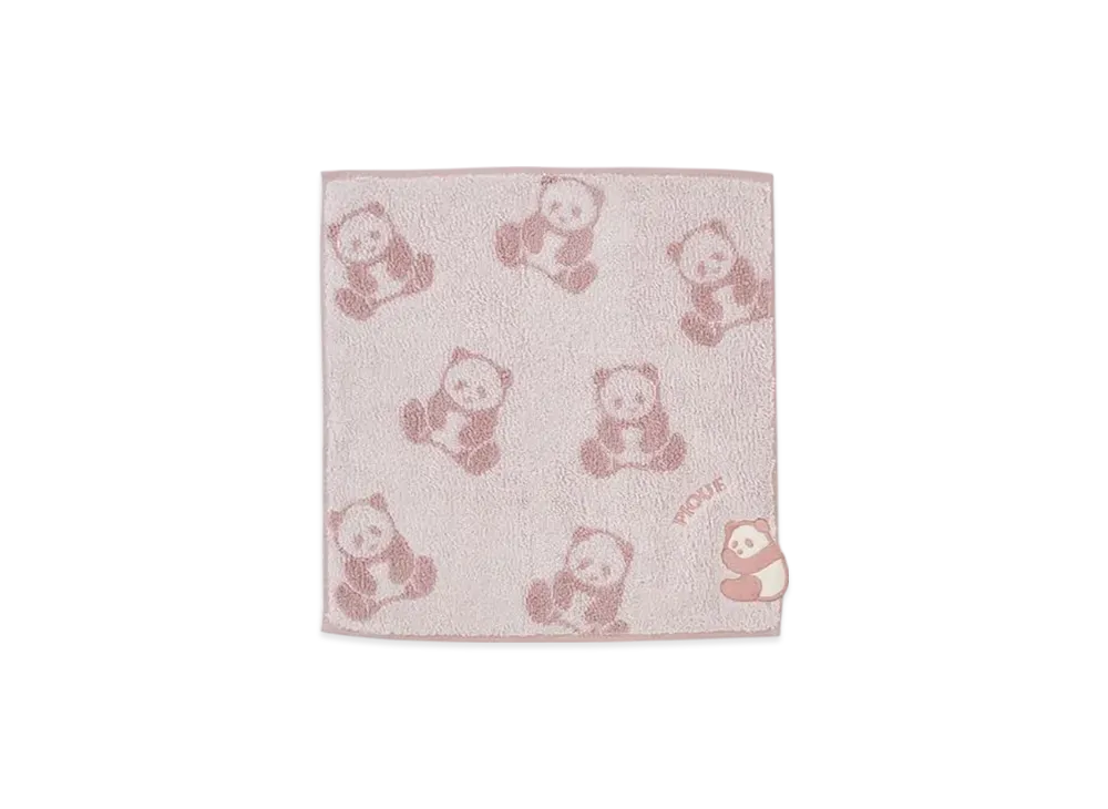 GELATO PIQUE Panda Hand Towel "Pink"
