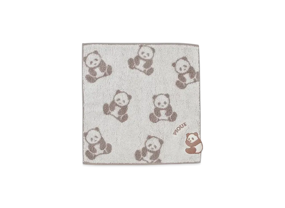 GELATO PIQUE Panda Hand Towel "Off White"