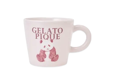GELATO PIQUE Panda Pattern Mug "Pink"