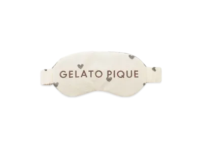 GELATO PIQUE Sleep Variation Print Eye Mask "Ivory"
