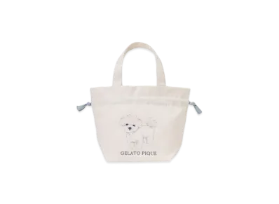 GELATO PIQUE 3 Pattern Lunch Tote "Blue"