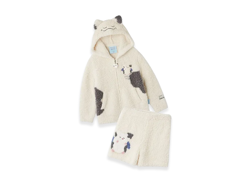 GELATO PIQUE x DRAGON QUEST Kids Gelato Momon Hoodie & Half Pants Set "Cream"
