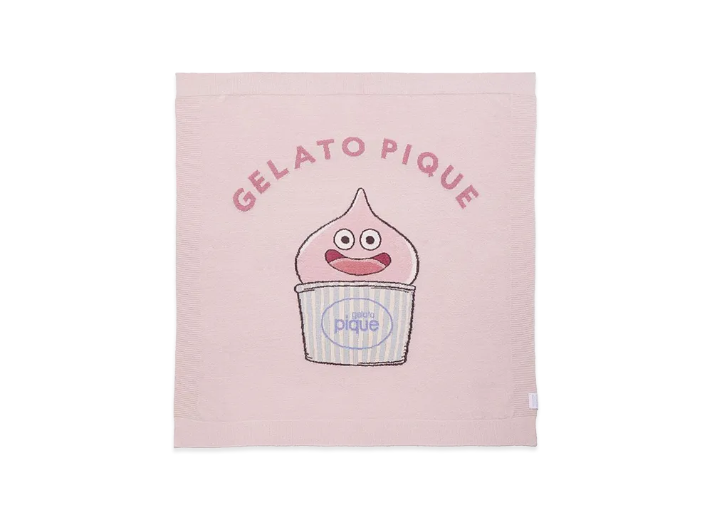 GELATO PIQUE x DRAGON QUEST Kids Jacquard Blanket "Pink"