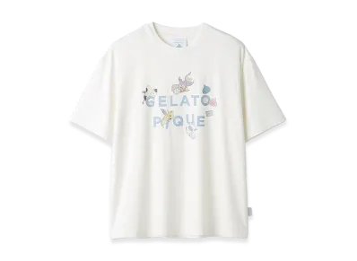 GELATO PIQUE x DRAGON QUEST One Point T-Shirt "Off White"