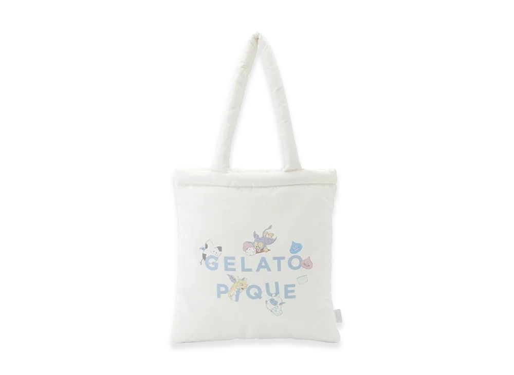 GELATO PIQUE x DRAGON QUEST Tote Bag "Off White"