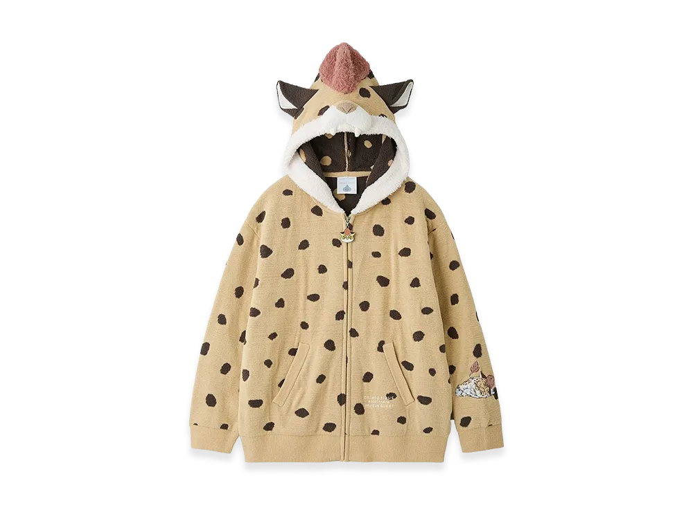 GELATO PIQUE x DRAGON QUEST Baby Panther Hoodie "Beige"