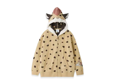 GELATO PIQUE x DRAGON QUEST Baby Panther Hoodie "Beige"