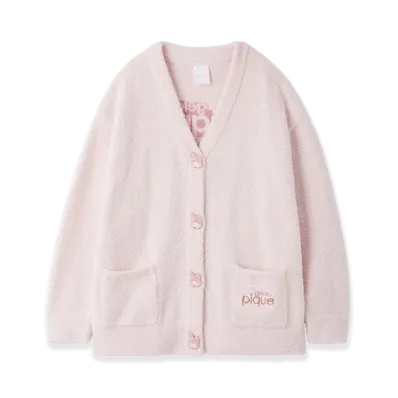 GELATO PIQUE x Sanrio Women's Baby Moco Jacquard Cardigan My Melody "Pink"